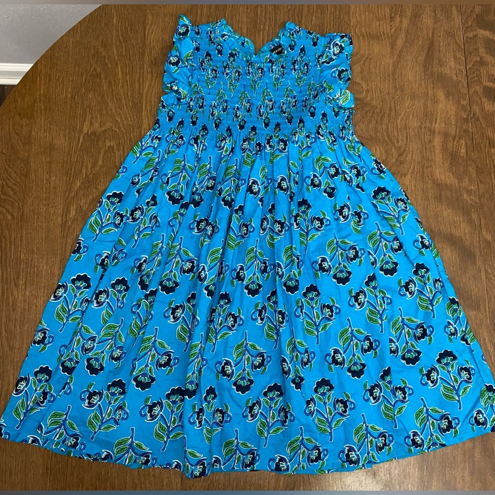 French Connection Blue Floral Kids Dress